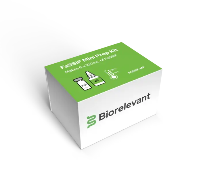 Biorelevant Mini Prep kitleri