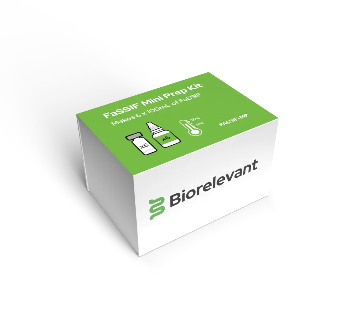 Biorelevant Mini Prep kitleri