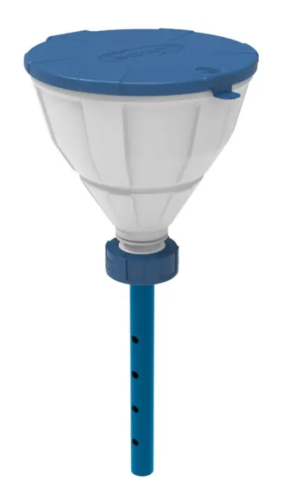 Küre vanalı huni ARNOLD (190 mm)