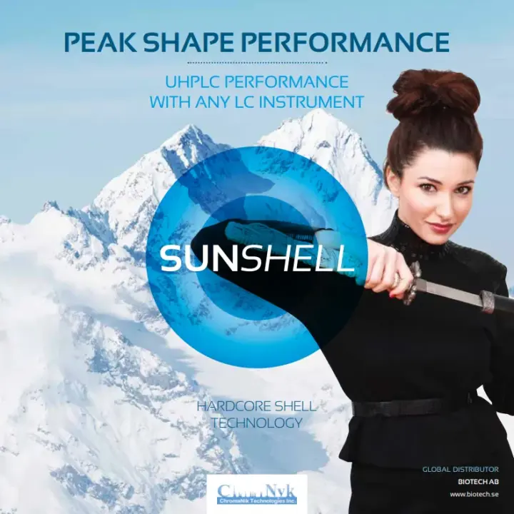 SunShell core-shell HPLC kolonları